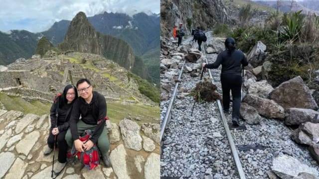赴马丘比丘庆银婚 本地夫妻滞留秘鲁
