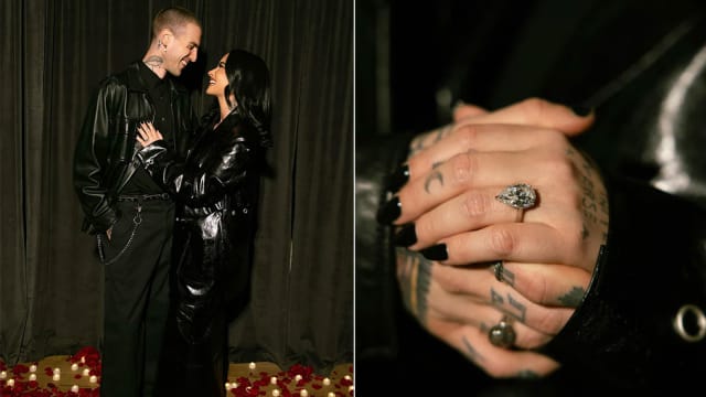 晒甜蜜合照和钻戒　Demi Lovato宣布订婚