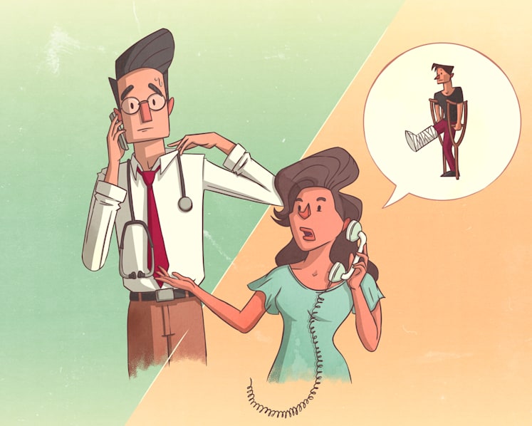 Can you call a doctor and ask about your loved one’s condition?