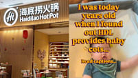 Did You Know Haidilao Provides Baby Cots? S'pore Singer Pleasantly Surprised He Could Have Hotpot With Baby Daughter With Ease