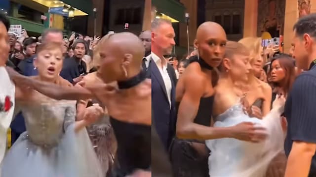 新加坡首映礼挺身保护Ariana Grande，Cynthia Erivo曝当下想法