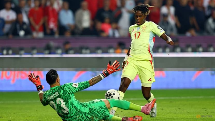 Ruthless Spain dismantle Turkey as Merino hat-trick seals 6-0 win