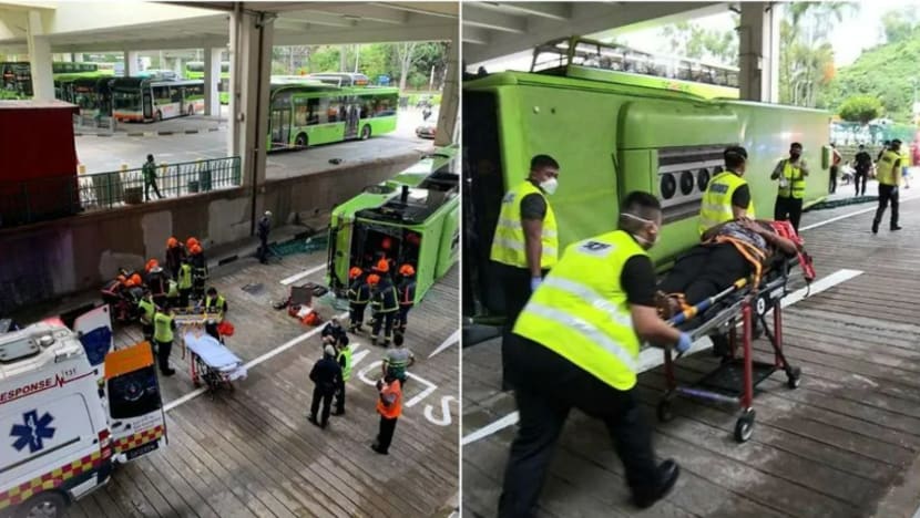 Bekas pemandu bas dipenjara sebabkan 14 orang cedera dalam kemalangan Pusat Pertukaran Bas Bukit Batok
