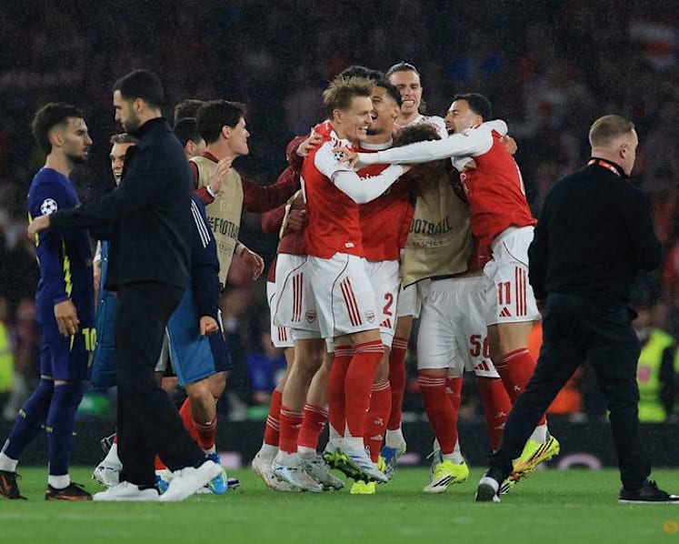 Saka sends Arsenal past Atletico into Champions League final