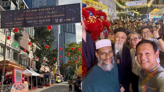 数种族宗教过节 直落亚逸区办三合一亮灯