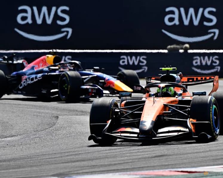 Champion Norris hands McLaren first win of 2026, Antonelli third