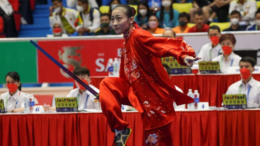 Pasukan muda wushu S'pura bersinar di Sukan SEA ke-31; bawa pulang 2 emas, 3 perak & 1 gangsa 