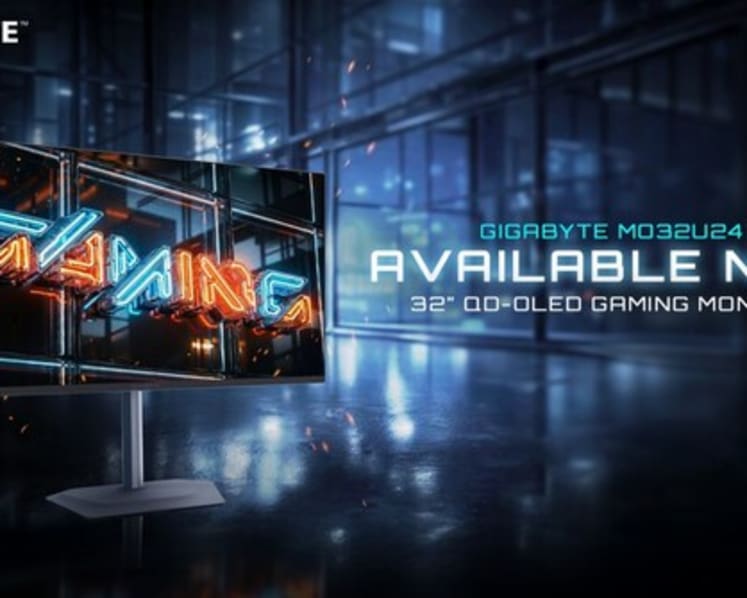 GIGABYTE 32-inch 240Hz QD-OLED 4K Gaming Monitor MO32U24 Now Available with Ultra-Smooth Visual Excellence