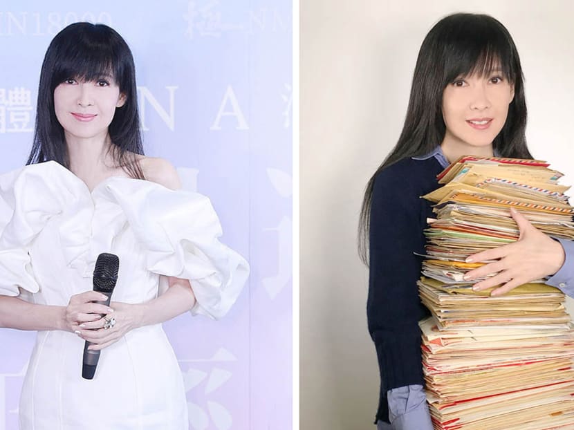 Vivian Chow asks fans to stop mailing her letters for now ‘cos she can't keep up with the replies