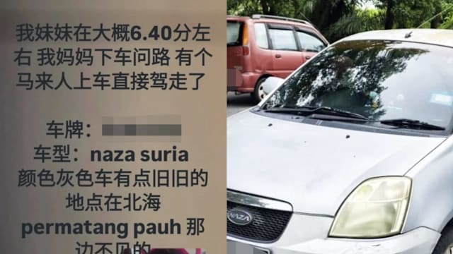 马国妇问路车遭劫女儿被载走  幸女童哭闹脱险