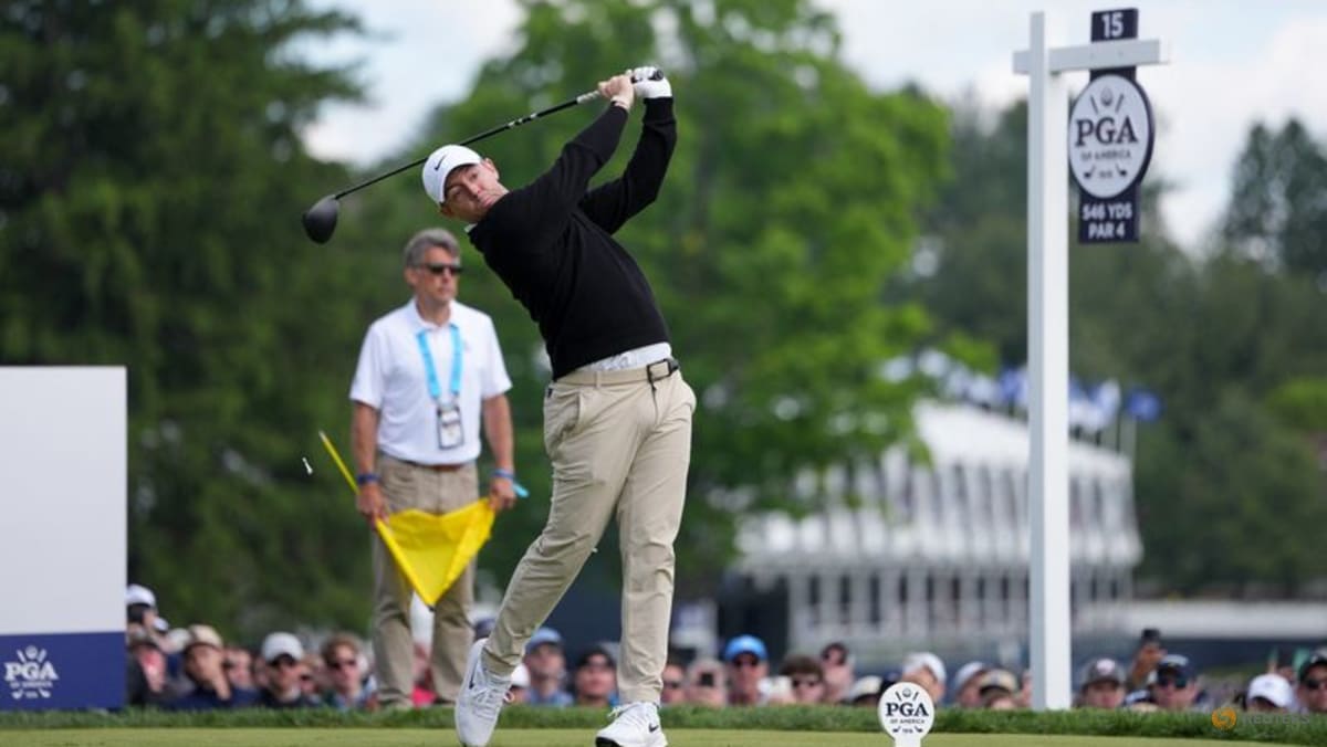 McIlroy's bid for back-to-back major titles dealt a blow after woeful start to PGA Championship