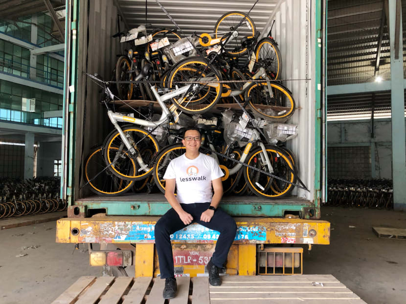 Entrepreneur buys unused oBike and Ofo bicycles to donate to poor children in Myanmar TODAY