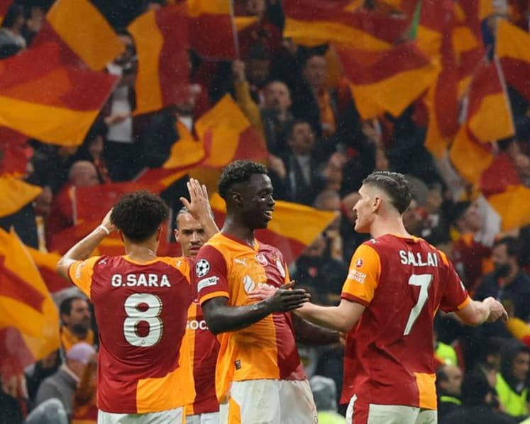 Galatasaray hammer 10-man Juventus 5-2 in Champions League playoff thriller