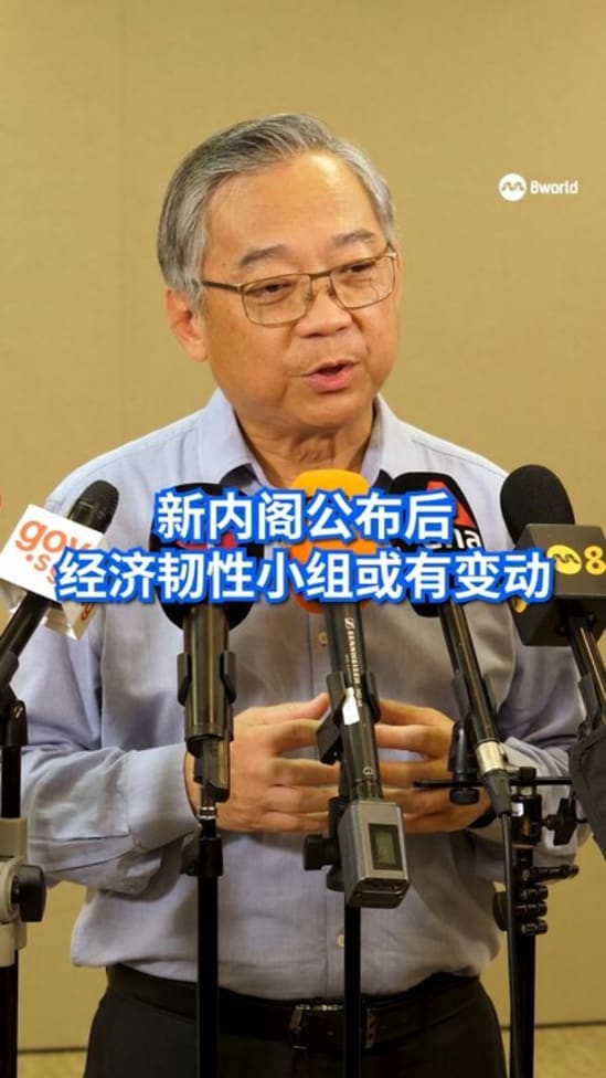 颜金勇：新内阁公布后 经济韧性小组成员或有变动