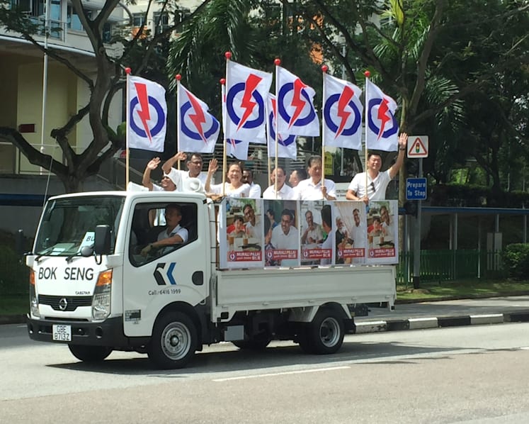 PAP and SDP begin thank-you parades