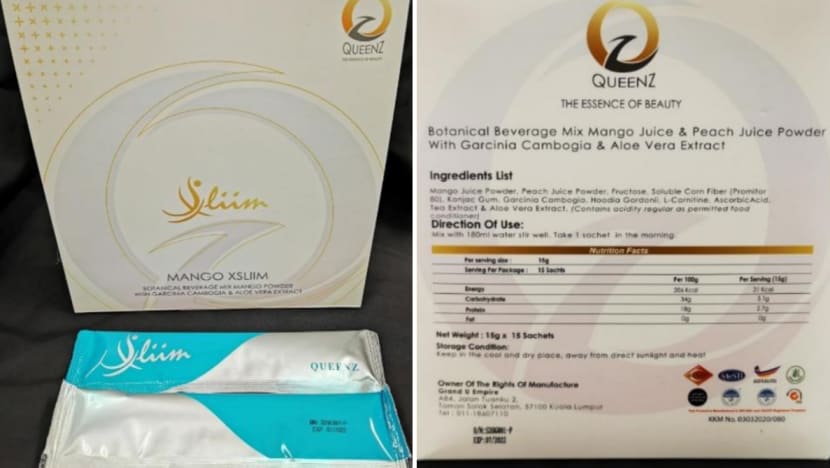 Weight loss drink sold online found to contain banned substance, laxative: HSA