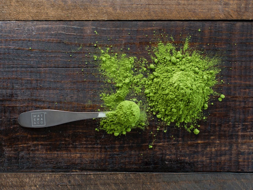 Matcha, a concentrated form of green tea, is commonly used in China and Japan.