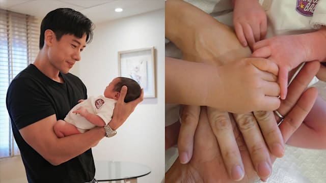 弟弟报到！陈泂江再当爸，儿女双全凑成“好”字