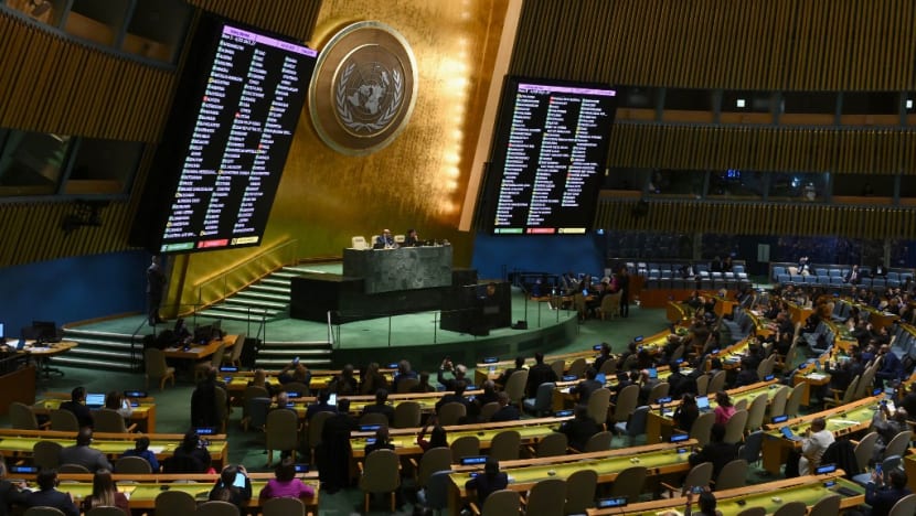UN General Assembly overwhelmingly demands immediate humanitarian ceasefire in Gaza UN General Assembly overwhelmingly demands immediate humanitarian ceasefire in Gaza