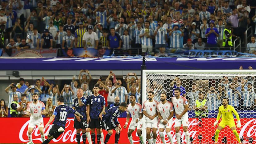 Messi becomes first player to score in seven consecutive World Cup matches
