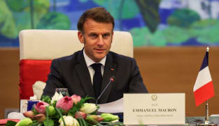 French President Macron says US leader Trump and EU's von der Leyen had 'good exchange'
