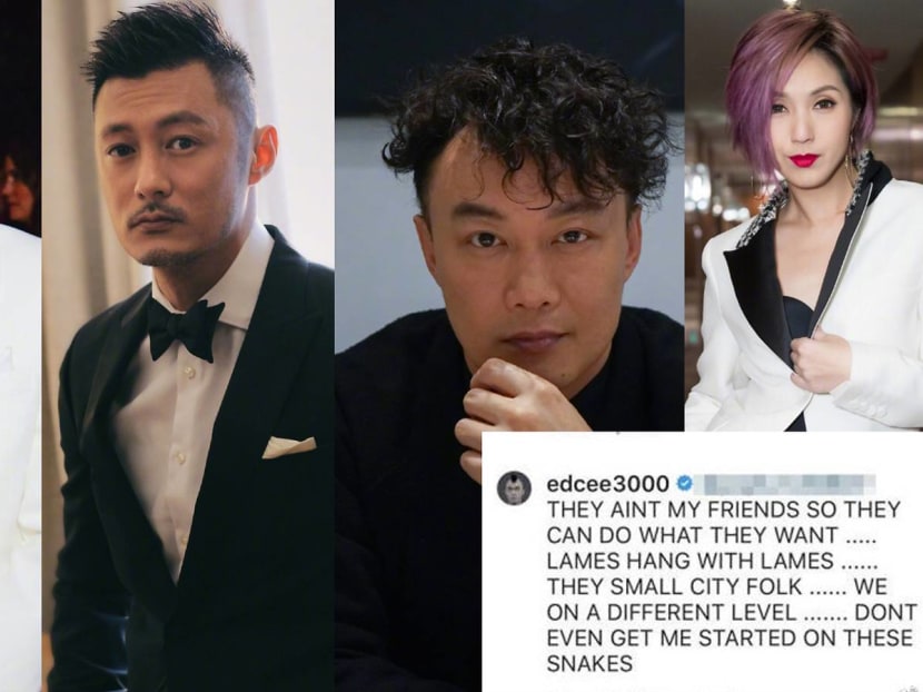 Edison Chen Throws Massive Shade At Shawn Yue, Eason Chan & Miriam Yeung