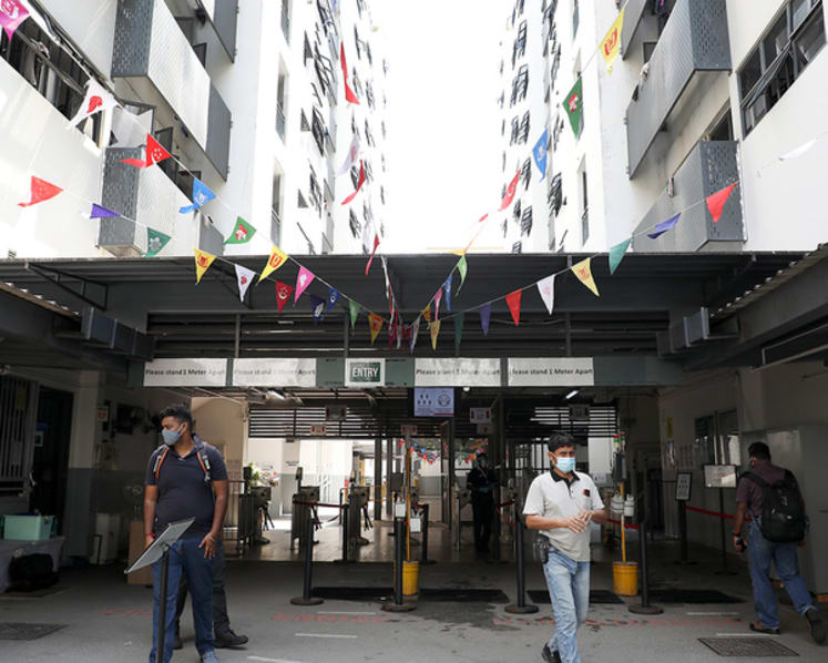 ‘We need to de-stress’: Migrant workers welcome eased dormitory curbs but hope community visits can be expanded