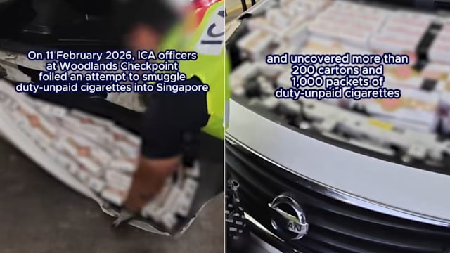 200多条漏税香烟藏车内各处 28岁马国男子被捕