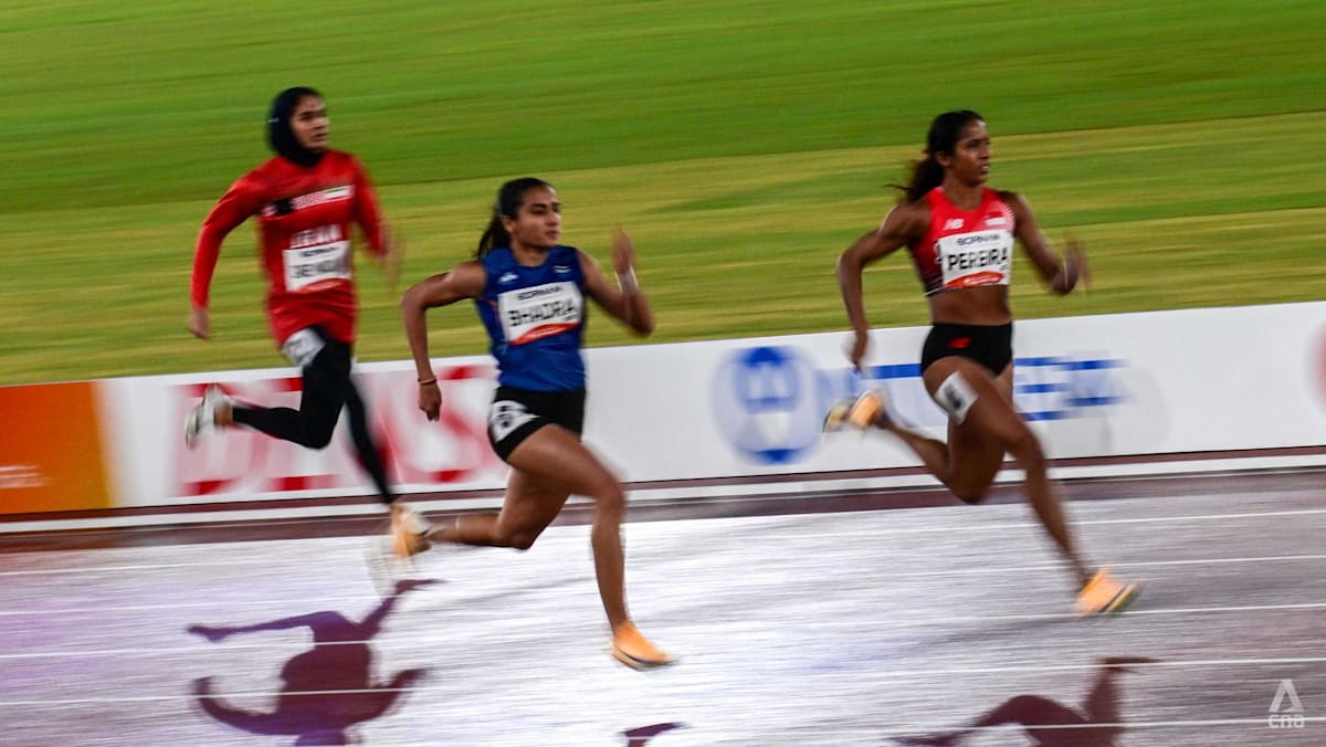 Defending champion Shanti Pereira tops heats, advances to Asian Games 200m finals