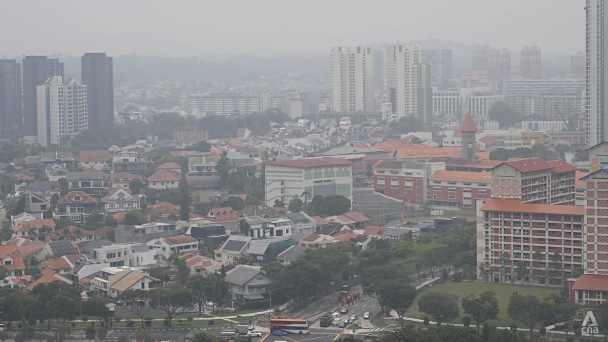 Air quality hits unhealthy range in central, western Singapore