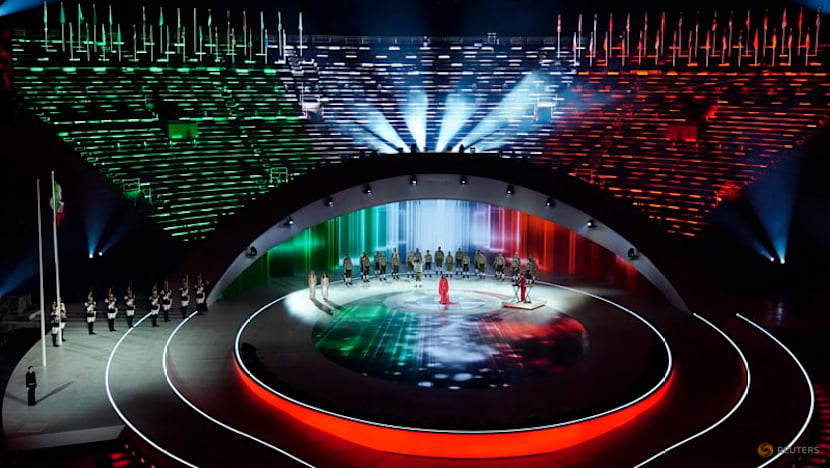 Games open in Verona with calls for unity amid wars and athlete absences