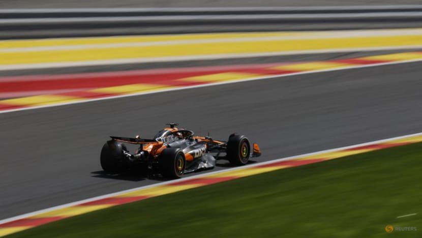 Piastri fastest in sole Belgian GP practice