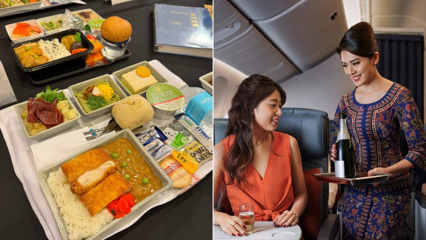 Singapore Airlines Premium Economy: New Meals, Bigger Portions On Porcelain Tableware Instead Of Plastic Containers Soon — Compare New Meals Vs Current Ones Singapore Airlines Premium Economy: New Meals, Bigger Portions On Porcelain Tableware Instead Of Plastic Containers Soon — Compare New Meals Vs Current Ones