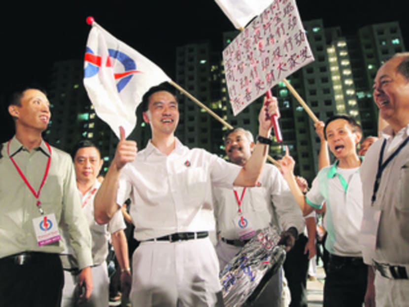 PAP candidate Dr Koh Poh Koon at its final rally for the Punggol East by-election. Photo: Don Wong