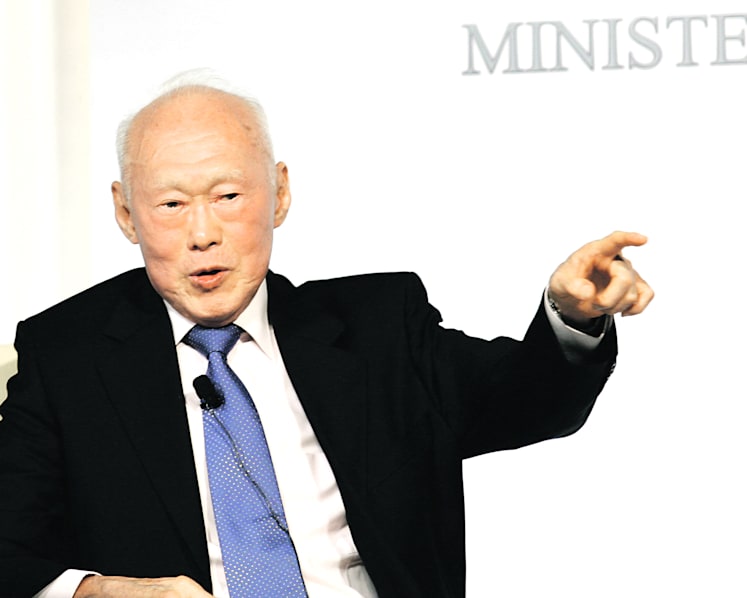Mr Lee Kuan Yew ‘advised me to upgrade myself with further studies’