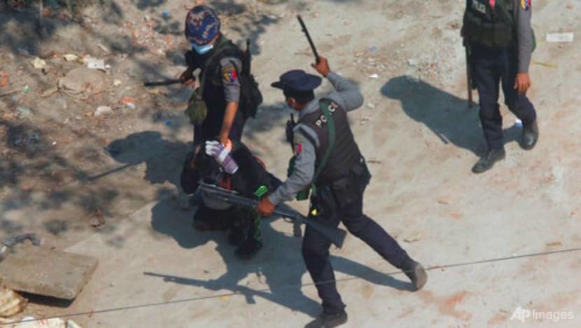 Protests, tear gas in Myanmar day after UN envoy urges action