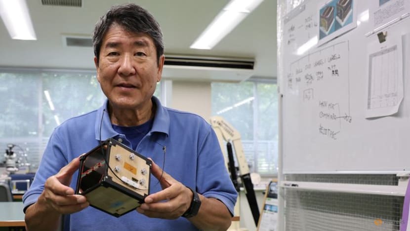 World's first wooden satellite, developed in Japan, heads to space