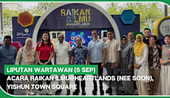 LIPUTAN WARTAWAN (5 Sep) | Acara Raikan Ilmu@Heartlands (Nee Soon), Yishun Town Square