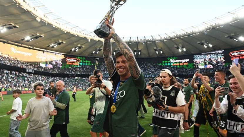 Krasnodar celebrate first Russian league title