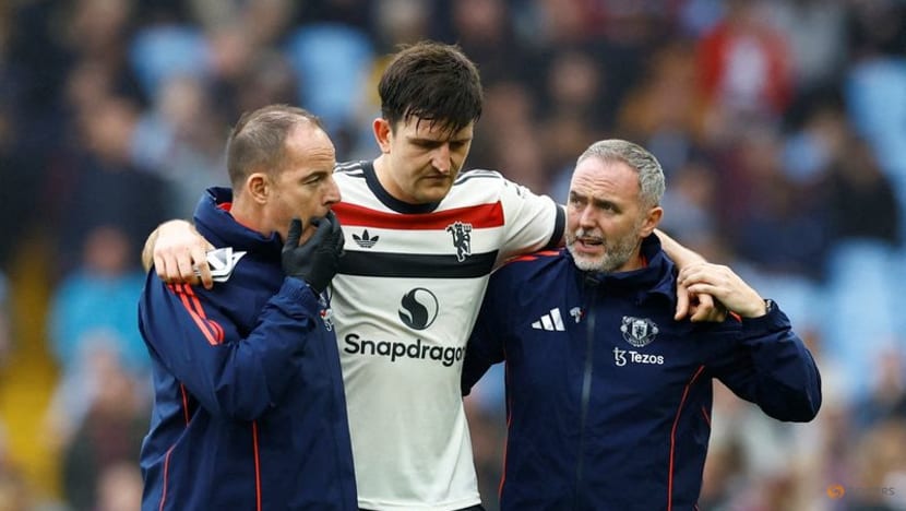 Man Utd's Maguire sidelined for a few weeks after injury at Villa