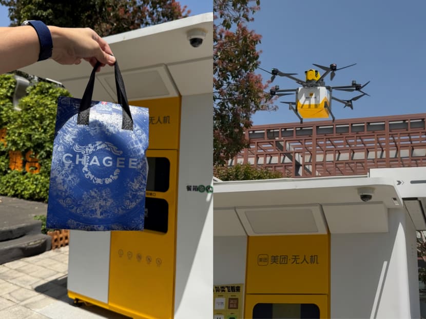 Going cashless in China is easier than ever – I even had my bubble tea delivered by a drone