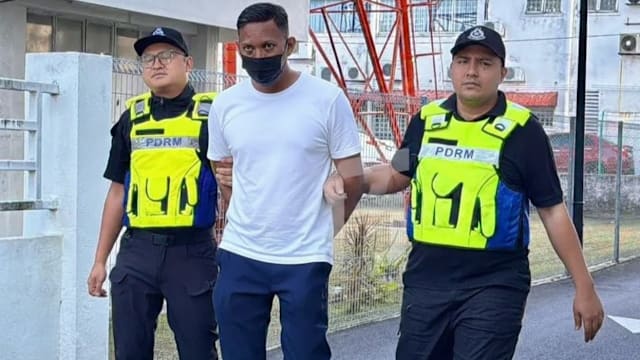 不满撞后逃拳打脚踹老翁  男子认两罪罚1600新元