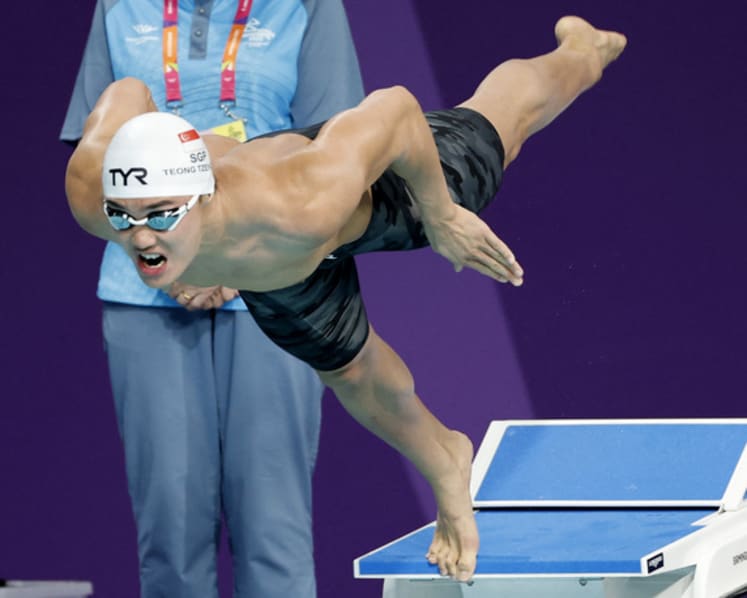 SNOC reviewing S$35,000 prize money given to swimmer Teong Tzen Wei for Commonwealth, SEA Games medals