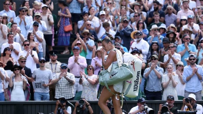 Sabalenka gracious in defeat after lessons from French Open