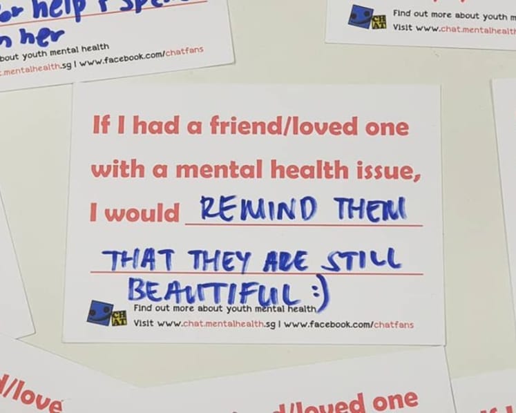 The power of 'we' in addressing wellness and mental health issues in Singapore