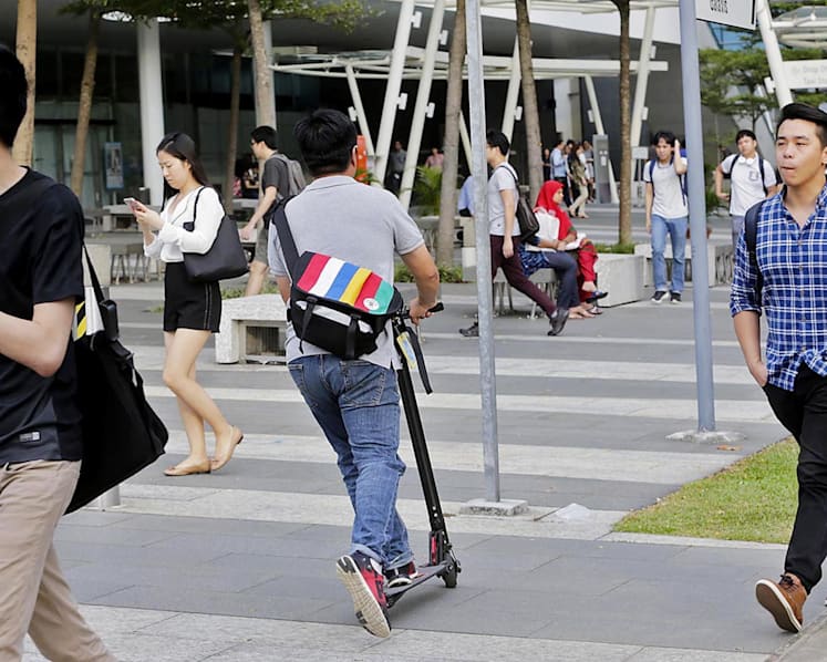 Dockless e-scooter sharing services coming to one-north