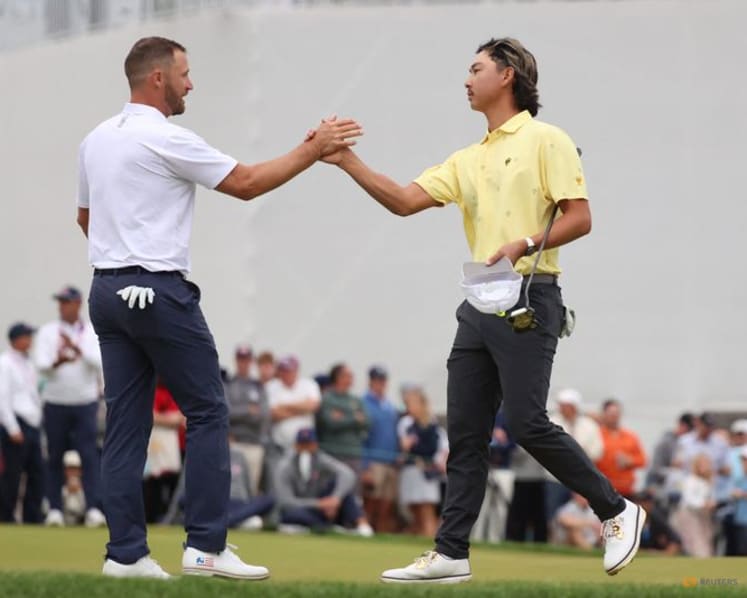 Internationals stun US with 5-0 sweep to take Presidents Cup lead