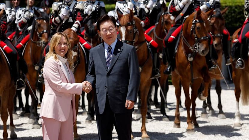 Italy's Meloni and South Korea's Lee agree to deepen ties in Rome talks