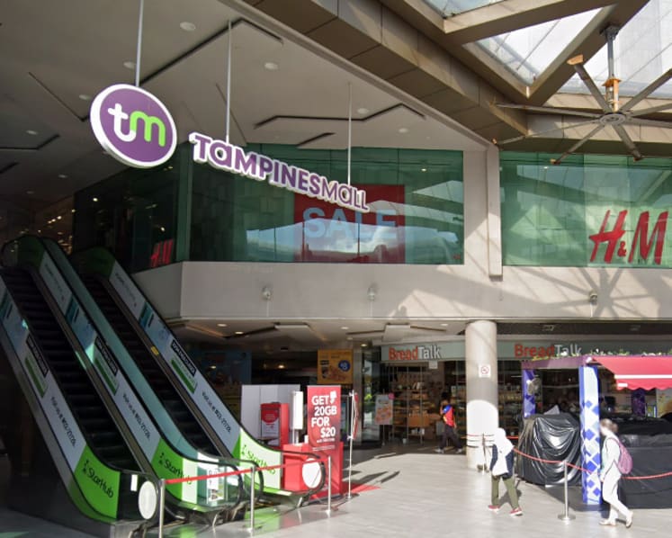 Worker dies after falling through ceiling at Tampines Mall