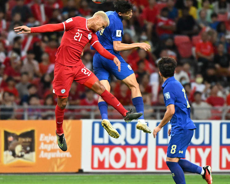 Singapore fall 3-1 to Thailand in World Cup qualifier